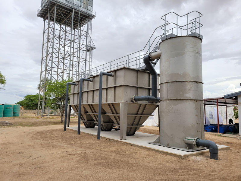 new lamella clarifier in Outapi Namibia